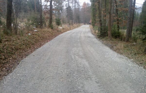 Przebudowa trzech dróg leśnych w leśnictwie Toporzysko – Odcinek I, II, II, Etap II
