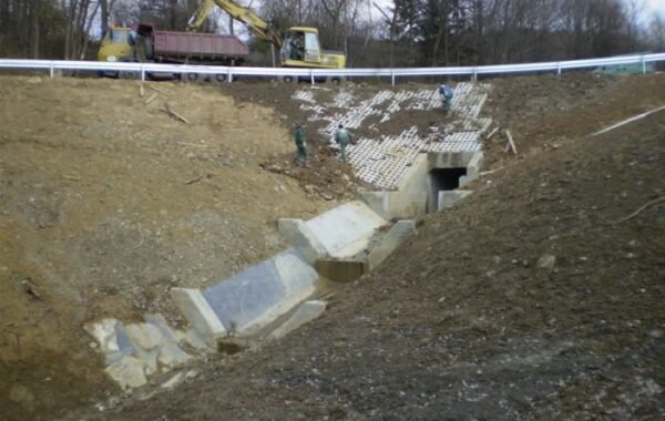 Stabilizacja osuwiska wraz z likwidacją skutków powodzi wzdłuż drogi gminnej Bilsko-Rąbkowa